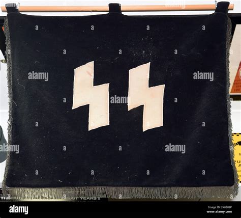 Flagge Der Schutzstaffel Ss Einer Gro En Paramilit Rischen