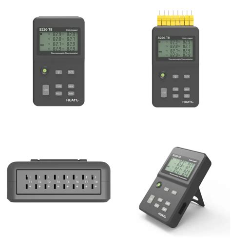 Huato S220 T8 Multi 8 Channels Thermocouple Temperature Data Logger