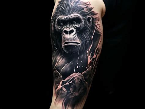 The Mighty Gorilla Arm Tattoo: Designs, Ideas, and More