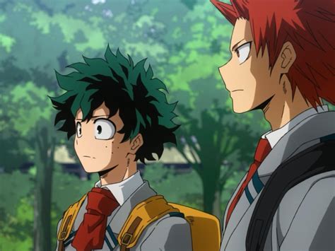 My Hero Academia Izuku Midoriya Katsuki Bakugou School Uniform Deku Hd