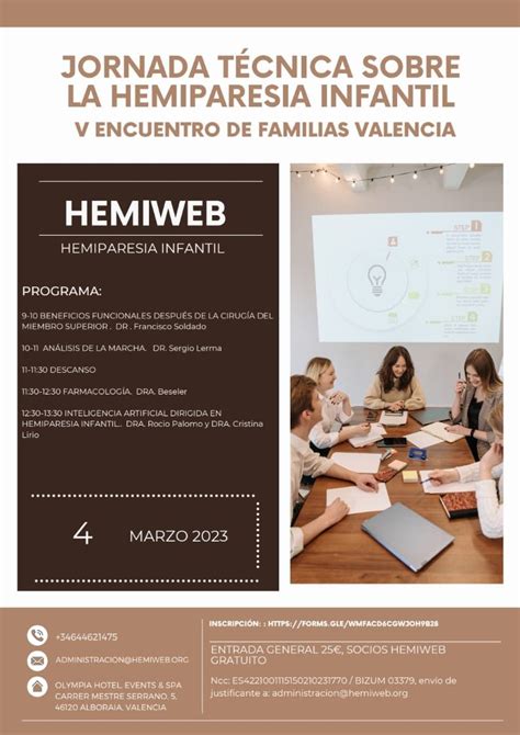 Jornada T Cnica Sobre La Hemiparesia Infantil Sefip Sociedad