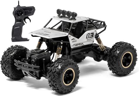 Zest Toyz Rc Remote Control Rock Crawler Four Wheel Drive Metal