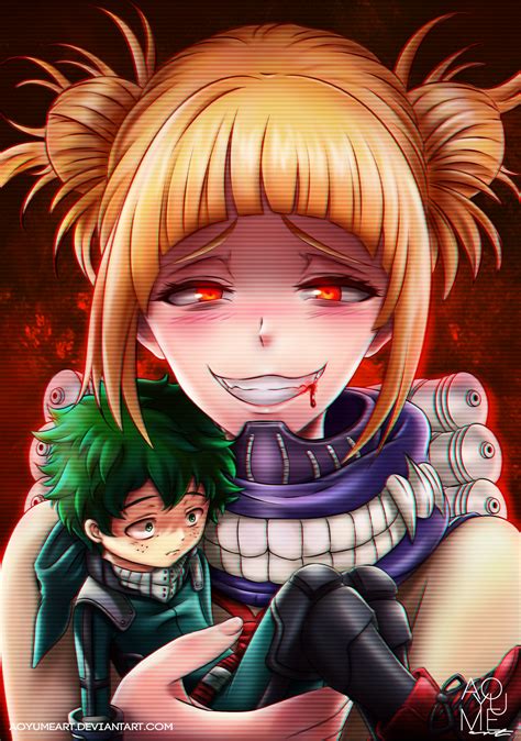 Artstation Himiko Toga X Deku Fanart