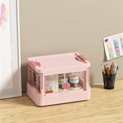 GNFQXSS Plastic Storage Bins for Closet Organizers and Storage, Folding ...