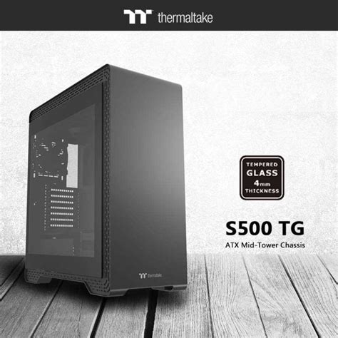 NP Thermaltake Presenta El S Series Steel Tempered Glass Edition