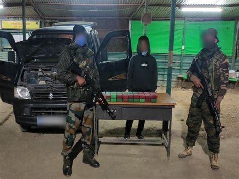 Assam Rifles Foils Cross Border Narcotics Trafficking Of Brown Sugar