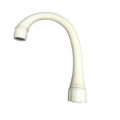 White Pvc Pillar Cock For Bathroom Fitting Size 8 Inch Length At