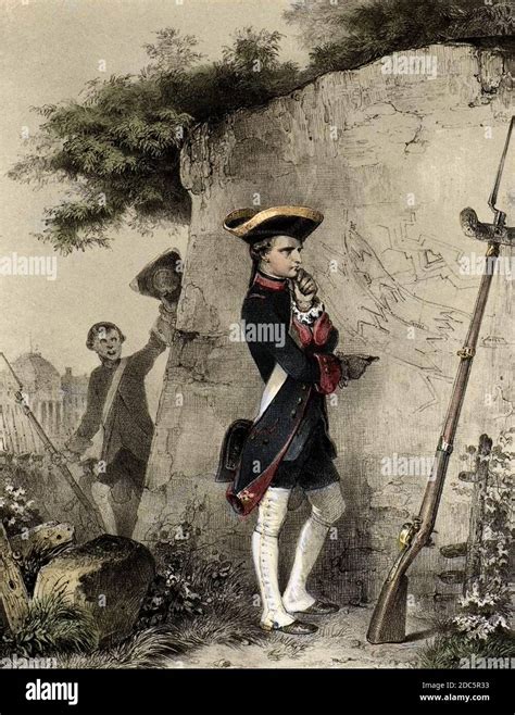 Napoleón Bonaparte En La Escuela Militar De Brienne Le Chateau Francia