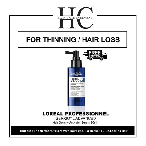 Loreal Professional Serioxyl Advanced Denser Hair Density Activator