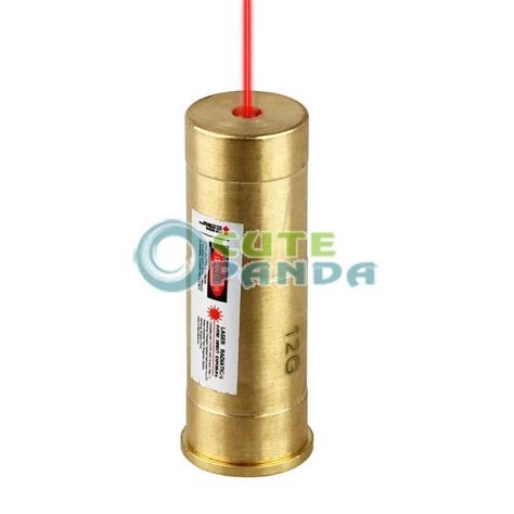 Купить 12-го калибра латуни красный лазерный картридж 12g boresighter ...