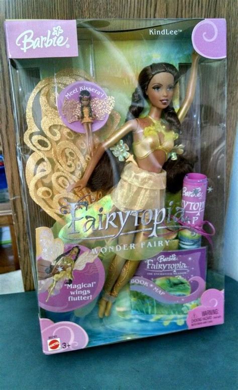 BARBIE FAIRYTOPIA WONDER FAIRY KINDLEE with book and map -- New In Box ...