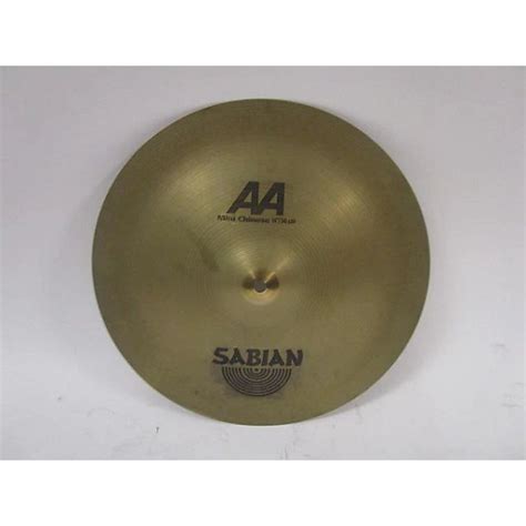 Used Sabian Used Sabian In Aa Mini Chinese Cymbal Guitar Center