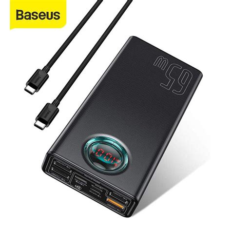 Satın alın Baseus 65W Power Bank 30000mAh PD Hızlı Şarj FCP SCP