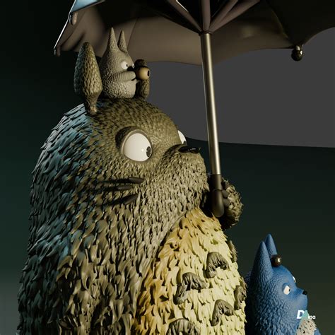 totoro stl file   printingcults