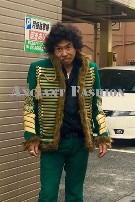 New Jimi Hendrix Costume Napoleonic Hussars Uniform Hussar Fur Etsy