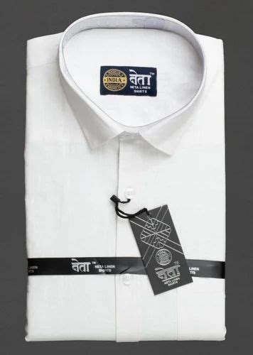 Neta Mens Xl White Linen Half Sleeve Shirt At Rs 500 Casual Linen