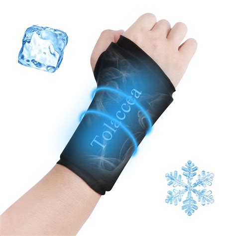 Buy Tolaccea Wrist Ice Pack Wrap And Heating Pad Microwavable Hot And Cold Therapy Wrist Brace For