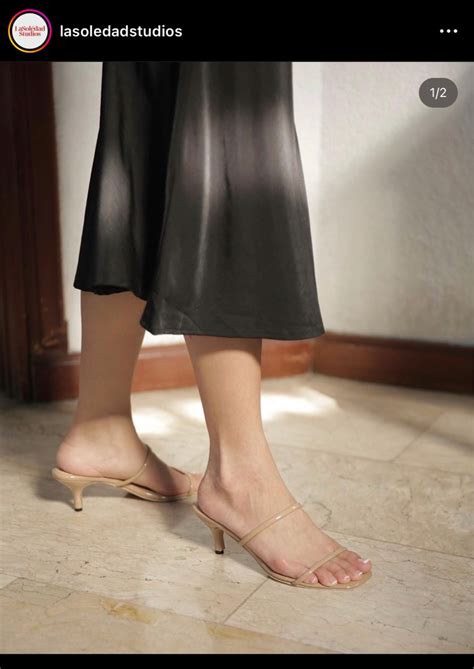 La Soledad La Heels In Nude Women S Fashion Footwear Heels On Carousell