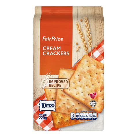 FairPrice Cream Crackers NTUC FairPrice