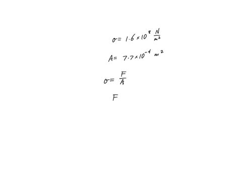 Solved The Maximum Compressional Stress That A Bone Can Withstand Is