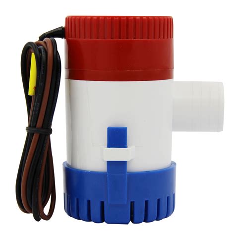 Generic Gph V Marine Waterproof Electric Bilge Pump Easy To