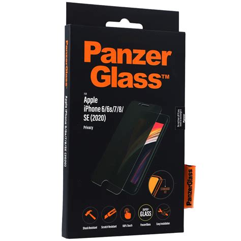 Szkło hartowane Panzerglass Privacy Filter iPhone SE 2022 2020 8 7 6