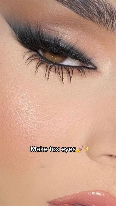 Maquiagem Olhos Make Makeup Maquiagem Fox Eye Rotina De