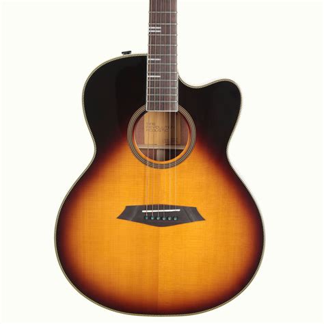 Sire Larry Carlton A4 Grand Auditorium Electro Acoustic Guitar In Vintage Sunburst