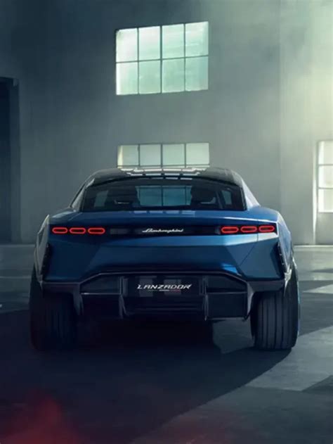 Lamborghini Unveils Its First Electric Vehicle Lanzador Concept