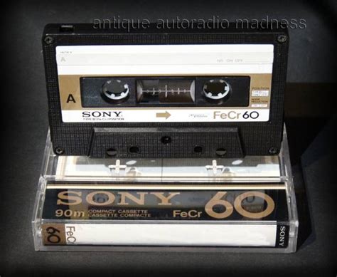 Audio Tape Mini Cassette Compact Cassette K7 SONY 1975 80