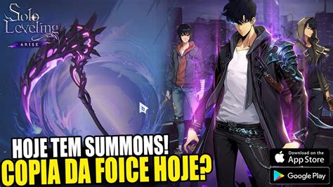 Live Solo Leveling Arise Summons Hoje Upando A Conta F P Vamos