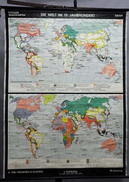 Carte Murale G Ographique Vintage Affiche Carte Le Monde Au Me