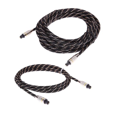 1.5m/5m OD 6.0 Digital Optical Audio Cable Fiber Optical Cable Toslink ...