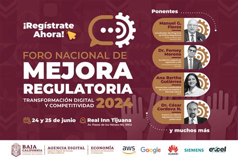 Foro Nacional De Mejora Regulatoria Y Transformaci N Digital