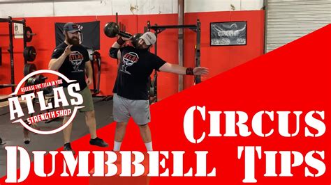 How To Clean And Press A Circus Dumbbell Youtube