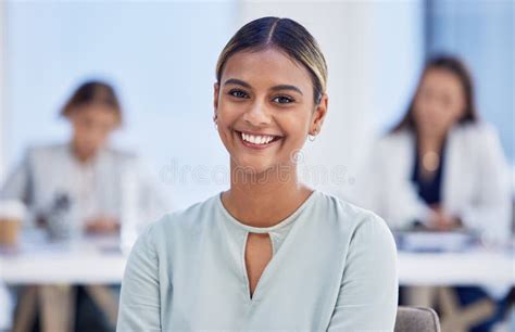 Business Portrait And Black Woman With Smile Office And Confidence With Leadership Skills