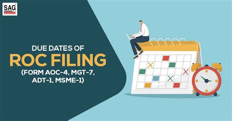 Deadlines For Filing Roc Mca Return Forms In Fy Off