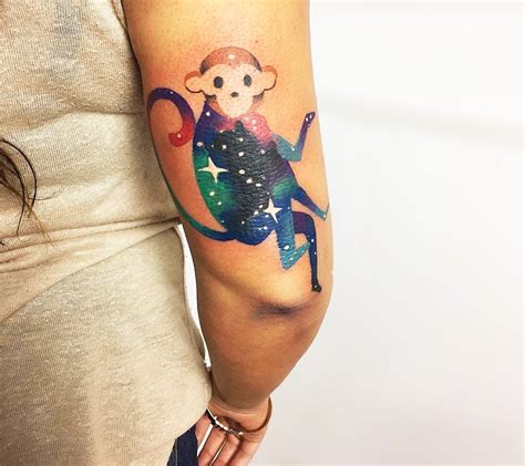 Space Monkey Tattoo By Marco Pepe Photo 20184