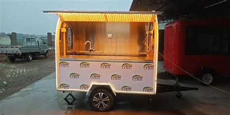 Mobile Customized Pizza Trailer Street Fast Food Truck Design