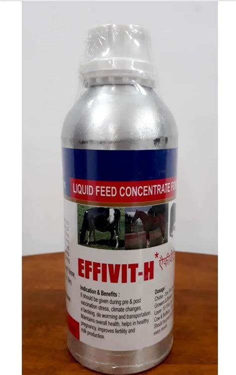 Effivit H Liquid Liquid Feed Concentrate For Cattle Poultry At Rs