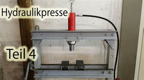 Hydraulikpresse Teil 4 YouTube