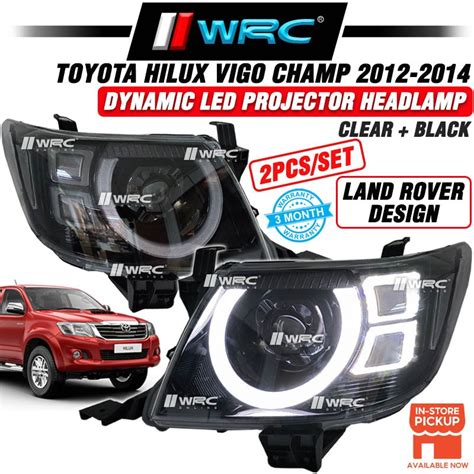 Toyota Hilux Vigo Champ Land Rover Design Dynamic Led