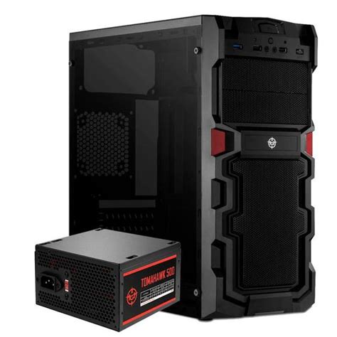 Kit Gabinete Tgt Stryker Fonte Tomahawk W Mancer Gabinete