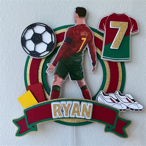 Ronaldo Cake Topper Cr Al Nassr Cake Topper Cristiano Ronaldo Cake