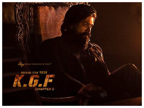 Kgf Chapter 2 Yash Looks Intense In This New And Intriguing Poster