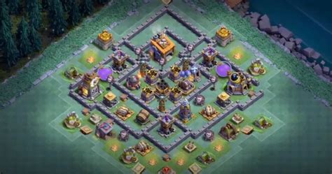 Clash Of Clans 8 Seviye Köy Düzeni