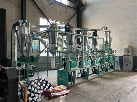 Industrial Corn Maize Wheat Flour Mill Machine Complete Flour Mill