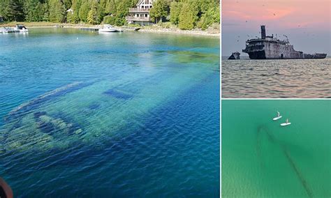 Haunting Pictures Show Some Of The 6000 Shipwrecks That Lie In North Americas Great Lakes