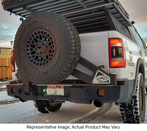 Expedition One RAM 2500 Rear Bumper With Single Tire Carrier System