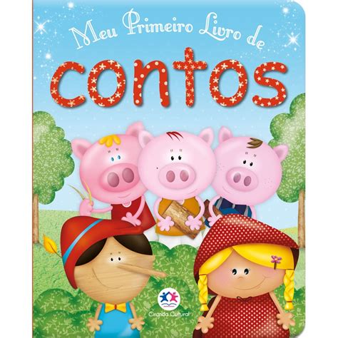 Livro Infantil Cartonado Meu Primeiro Livro De Contos Shopee Brasil